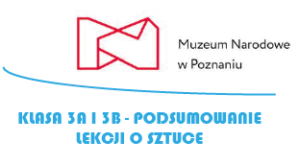 klasa 3a i 3b w Muzeum Narodowym